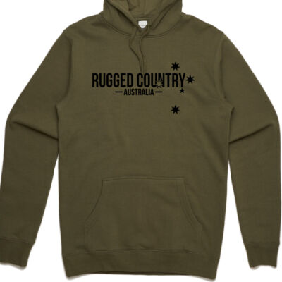 Rugged Country Hoodie Black Thumbnail