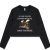 AS Colour Long Sleeve Crop Thumbnail