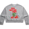 AS Colour Womens Oversized Crew Thumbnail