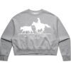 AS Colour Womens Oversized Crew Thumbnail