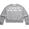 AS Colour Womens Oversized Crew Thumbnail